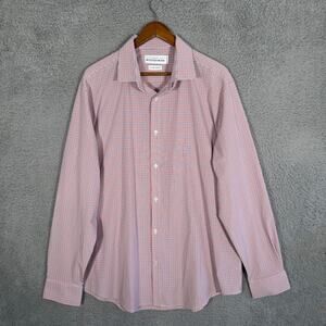 Mizzen + Main Merrick Men Dress Shirt Leeward Standard Fit Size XXL 2XL